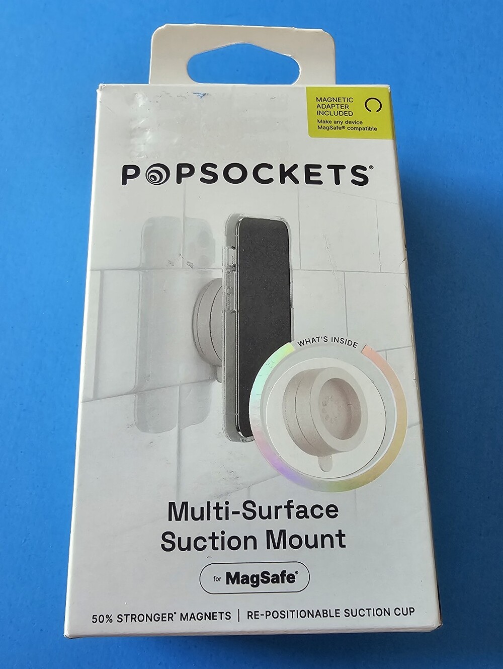 Popsocket - Metallic Horchata Multi-Surface Suction Mount for MagSafe